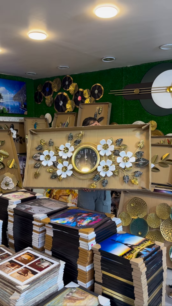 Golden Teal Metal Wall Art & Wall decor - Image 6