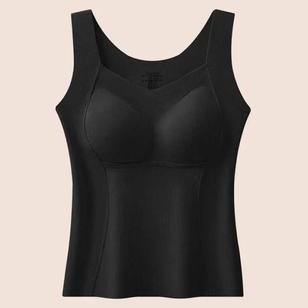 Women's Thermal Tank Tops with Built-in Bra - Image 8