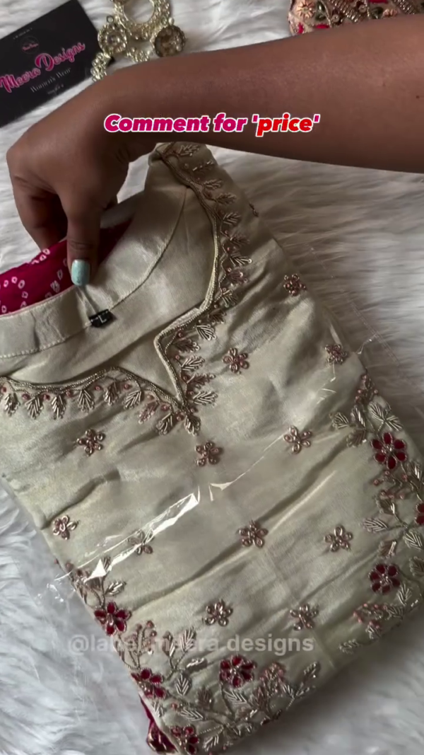 Ethereal Embroidery – A Symphony of Grace and Elegance - Image 2