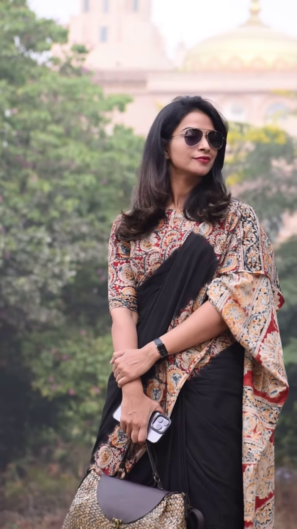 Whispering Elegance: Luxuriously Soft Cotton Saree