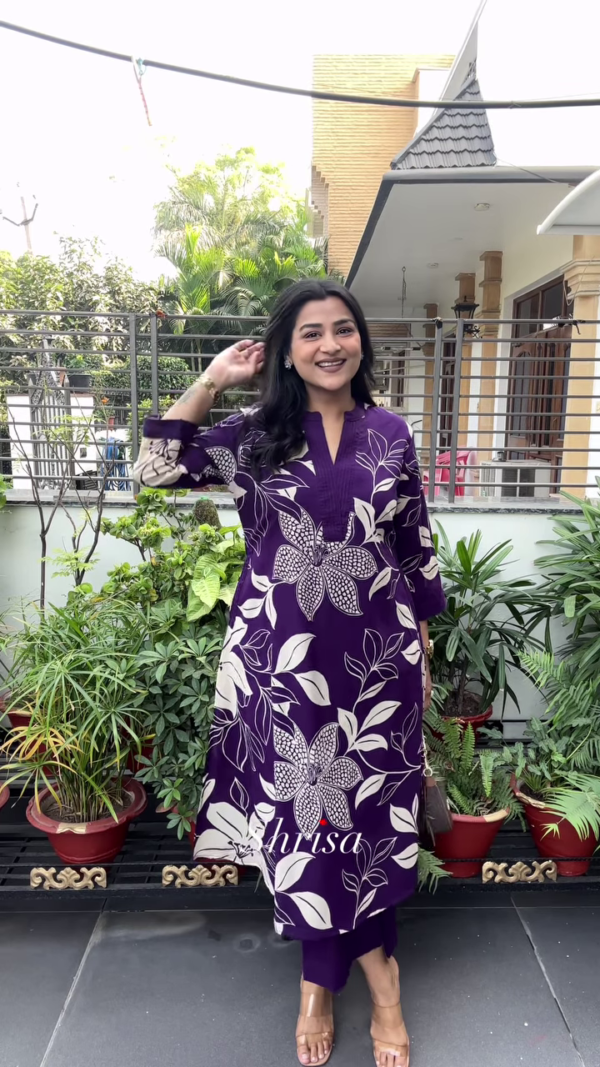 🌼 Mustard Bloom Everyday Kurta Set – Effortless Style, Maximum Comfort 🌿 - Image 3