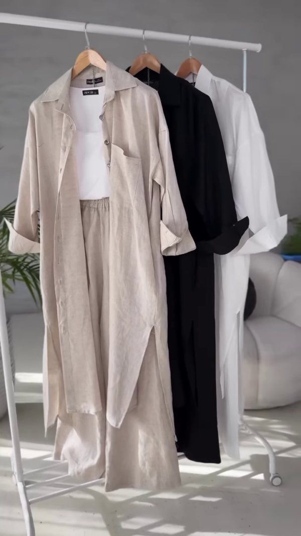 🌿 Luxe in Linen – The Ultimate Beige Co-Ord Set for Everyday Elegance