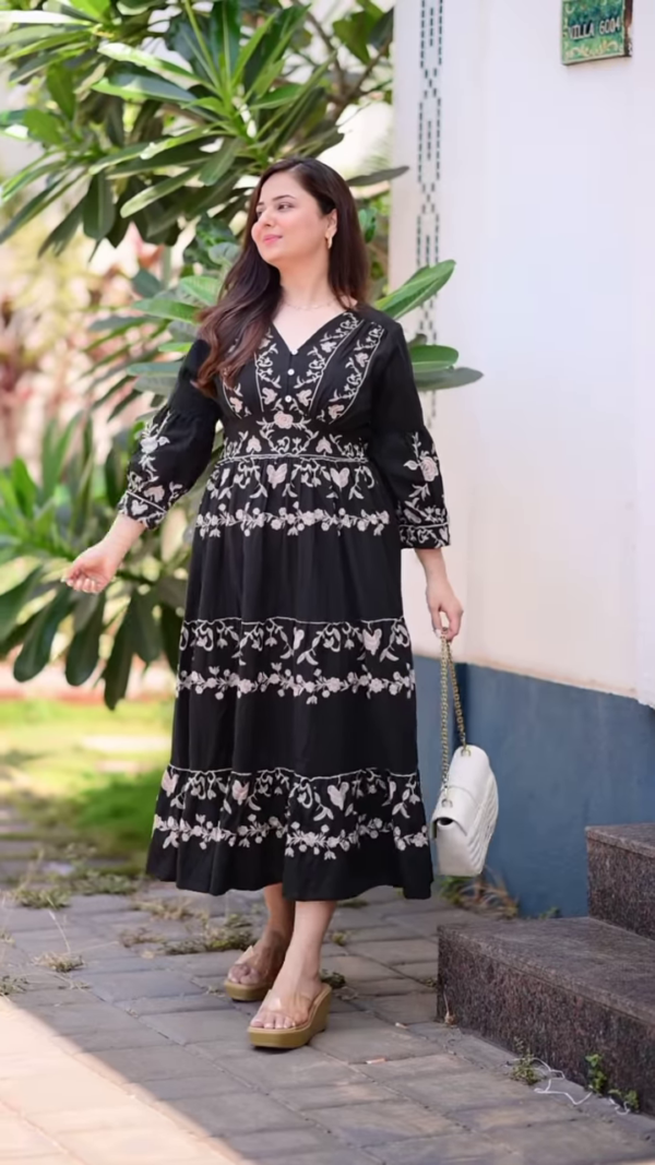 Vibrant Floral Paradise Maxi Dress - Perfect for Summer Getaways - Image 4