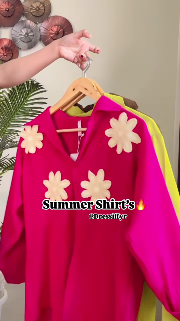Blossom Delight V-Neck Kaftan - Summer Statement Piece